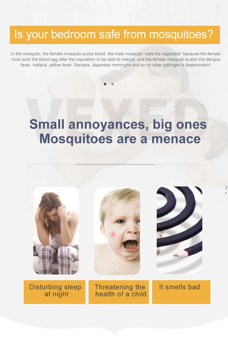 Ultrasonic Mosquito Repellent with Light