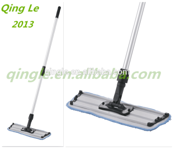 2015 floor cleaning industry mop, aluminum microfiber flat mop