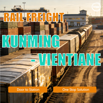 From Kunming to Vientiane Laos Railway Freight