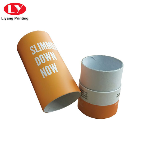Colorful Round Paper Tube Box