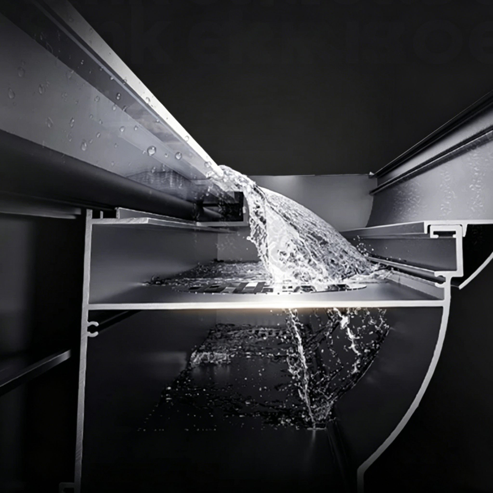 véranda en alliage d'aluminium aluminum alloy sunroom