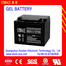 12v 70ah gel accumulators (Storace Battery)