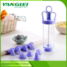 2017 Best Selling Handy DIY Plastic Cookie Press