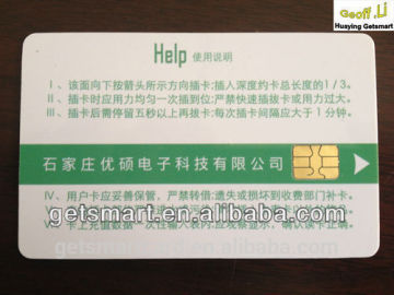 Contact Smart Card Business Card (SLE4428 SLE5542)