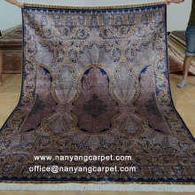 6'x9' Hand Knotted Silk Traditional Turkish Rug