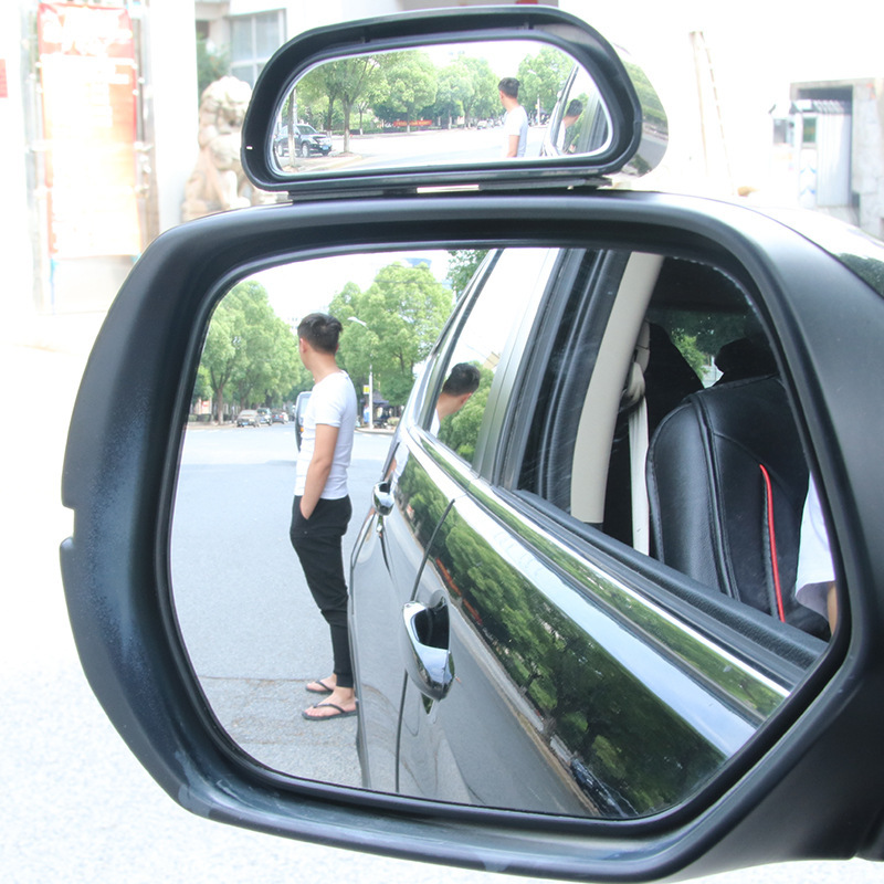 ABS Verstelbare groothoek Auto Buiten Auxiliary Car Blind Spot Mirror