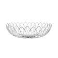 Hollow out round basket fruit wire mesh basket