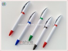 Promotional business gifts ball pen , plastic twist action roller ball pen , hotel ball pen