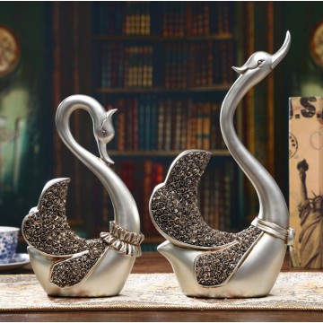 Decorative Swan Statues Home