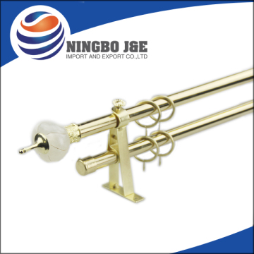 Fancy Window Curtain Tube With Resin Finial