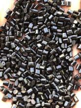 High gloss black PC plastic granules