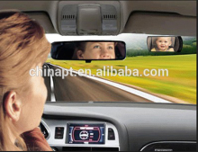 adjustable car interior mirror suction cup baby car mirror