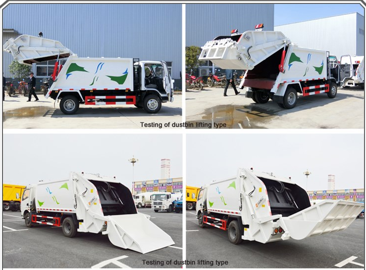 ISUZU 10CBM garbage compactor truck (1)