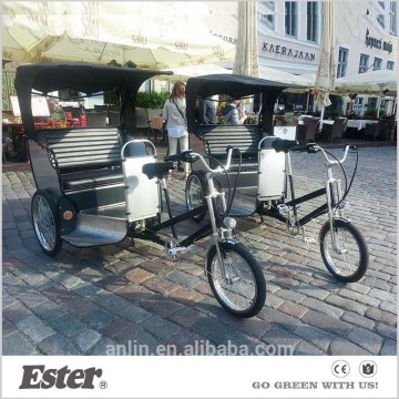ESTER New Style Pedicab goods carrier three wheeler rickshaw