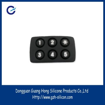 Custom silicone laser engraving button pads