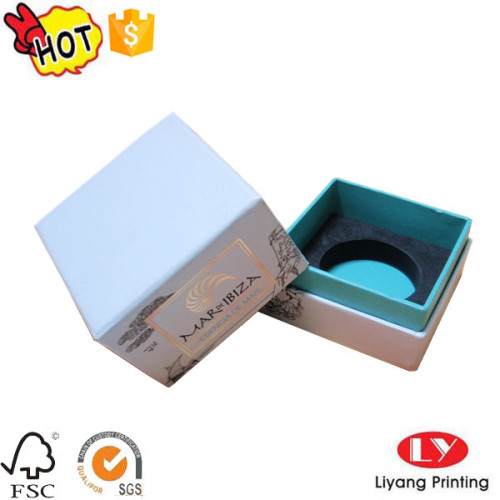 Cardboard Candle Gift Packaging Box with Insert