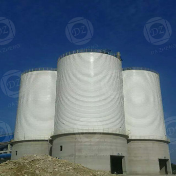 Coal distribution optimization galvanized steel silo