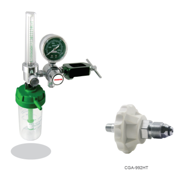 VIGOUR Medical Oxygen Flowmeter with Humidifier