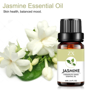 100% puro óleo essencial de jasmim natural para a pele