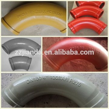 concrete pump truck elbow