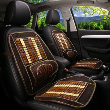 Summer Wooden Beads Car Cooling Seat Cushion Cover