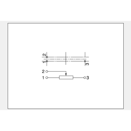 RS201-serie schuifpotentiometer