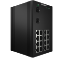 2SFP- und 16 RJ45-Ports High Standard Fast Ethernet Switches