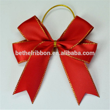 Wholesale ribbons and elastic pre-tied bows PB-1009