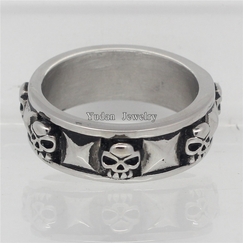 Yudan Wholesale Custom Titanium Surgical Steel Ring