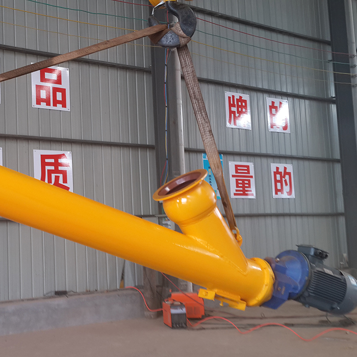 LSY 219 Cement Spiral Screw Conveyor length