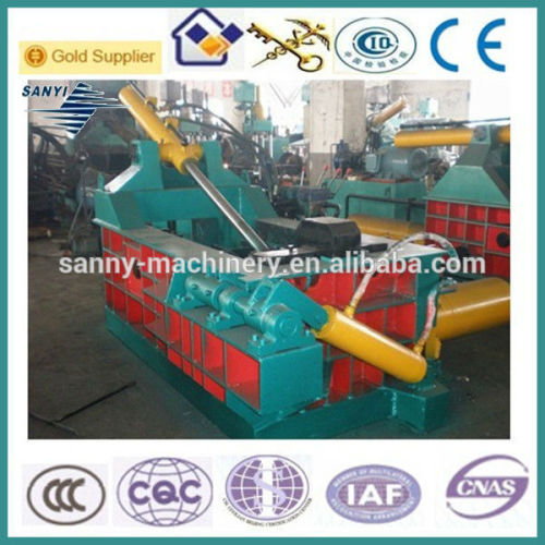 SY Quality Guarantee waste metal hydraulic scrap steel baler machine