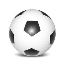 PU Foam Stress Soccer Ball in Football Shape, Squeezable and Reliever