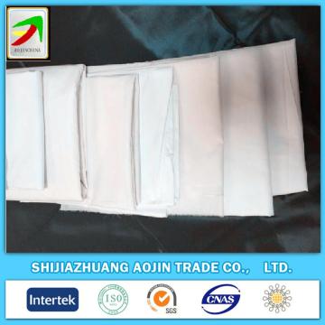poly/cotton 45x45 205T bleached white fabrics