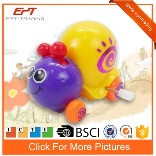 Promotion shantou toys wind up snail animal toys for kids