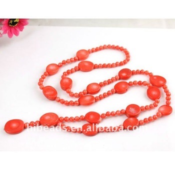 New red coral necklace designs CN0007