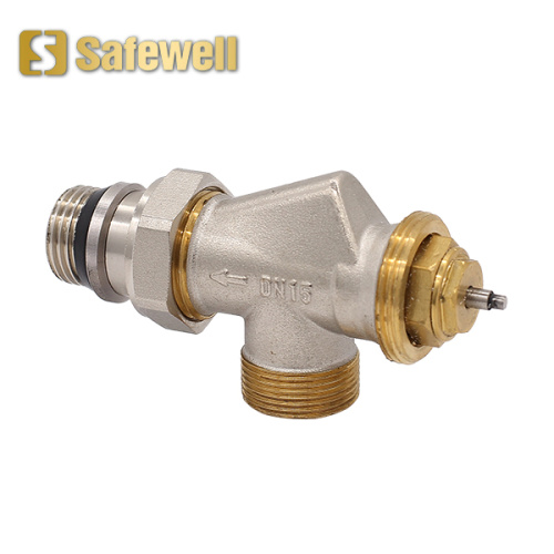 Pre-settable DN15 Reversed Angle Thermostatic Radiator Valve