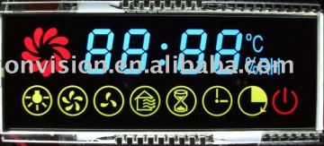 LCD display with high contrast ratio