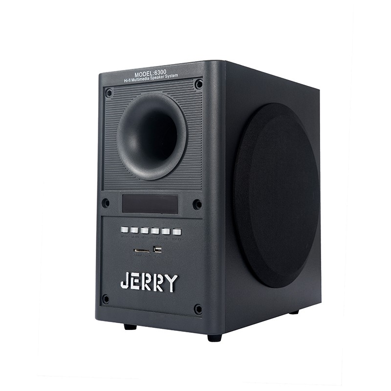 AC 220V และ DC 12V พลังงาน USB SD FM 3.1 Jerry ลำโพงสำหรับคอมพิวเตอร์ 3.1 Surround System / มัลติมีเดีย Jerry Speakers 3.1