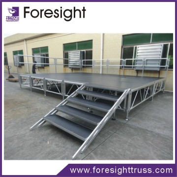 Newly aluminum decent stage, adjustable stage, wedding stage, event stage
