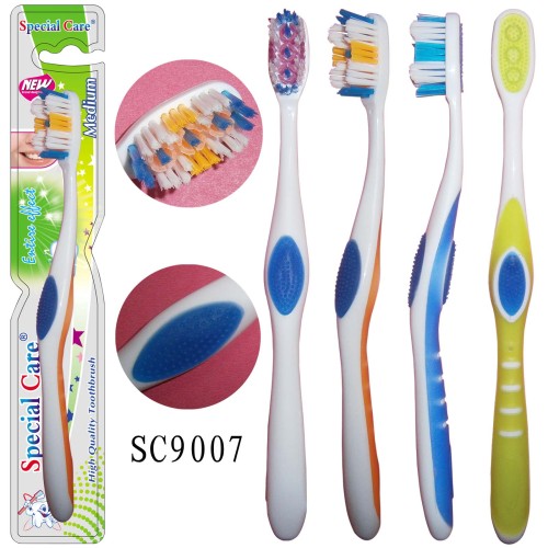 Meilleure vente brosse à dents blanchissante en plastique adulte