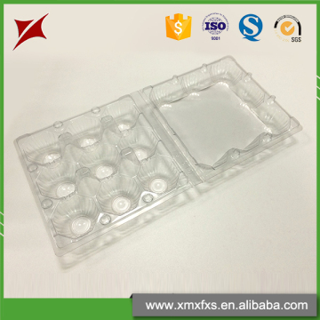 High quality clear tray plastic quail egg cartons / egg box