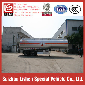 Oil Tanker Semi-trailer Fuel Tank Truck Trailer