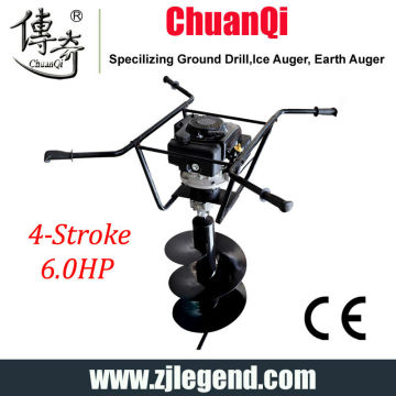 4 stroke Ground drill 159CC gas earth auger (CQ001)