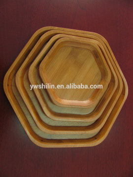 Hot sales 100% handmake bamboo lap trays sets for sale