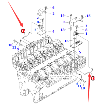 SAA12V140E Sârmă 6219-81-8140