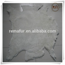 Factory wholesale 100% Sheared Sheep Fur Pelts in natural and dyed color