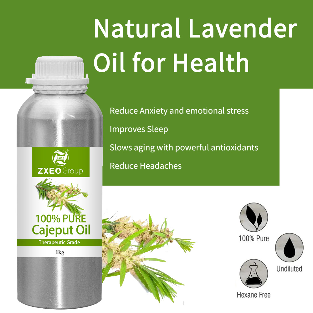 Óleo essencial natural em óleo essencial de Cajeput cosmético do óleo da árvore do chá