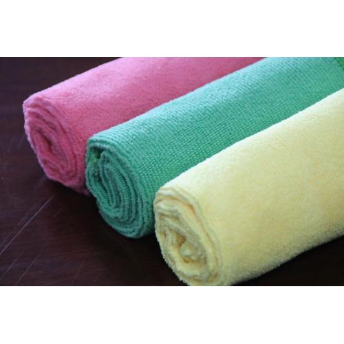 car detailing 200gsm microfiber towel red