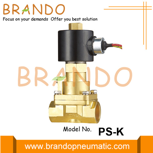 2 Yollu Normalde Açık Pirinç Buhar Solenoid Valfı