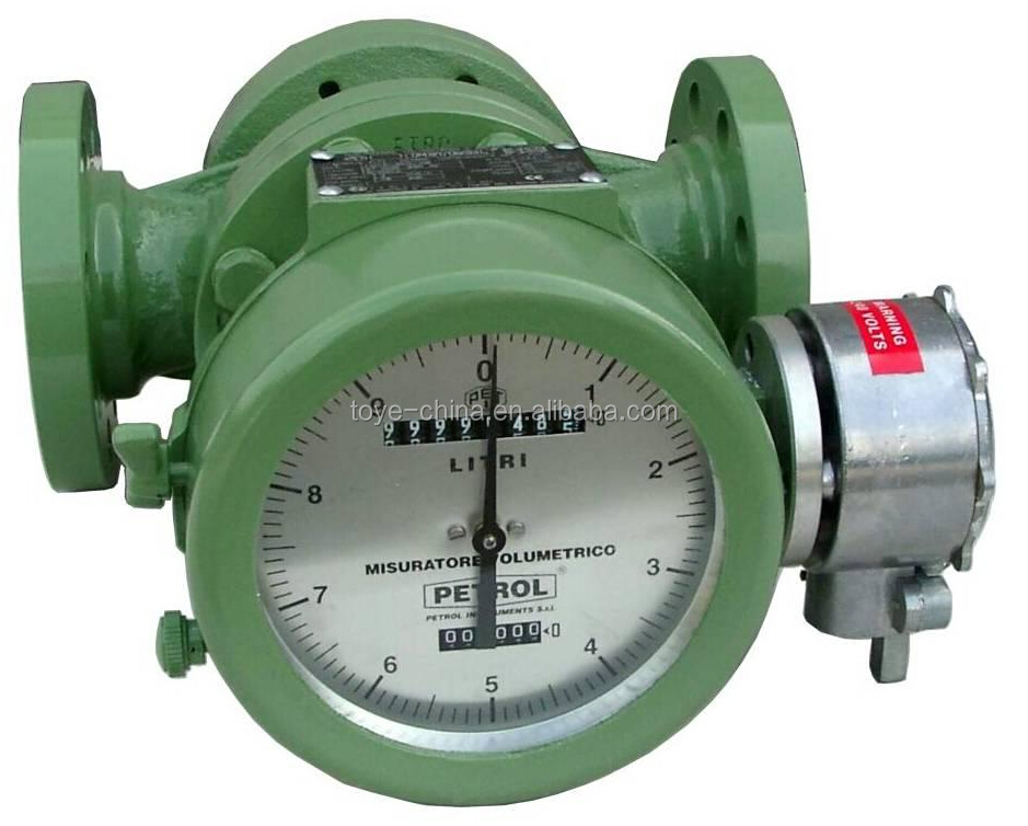 Stainless Steel Oval Gear Flow Meter | Positive Displacement Flow Meter ...